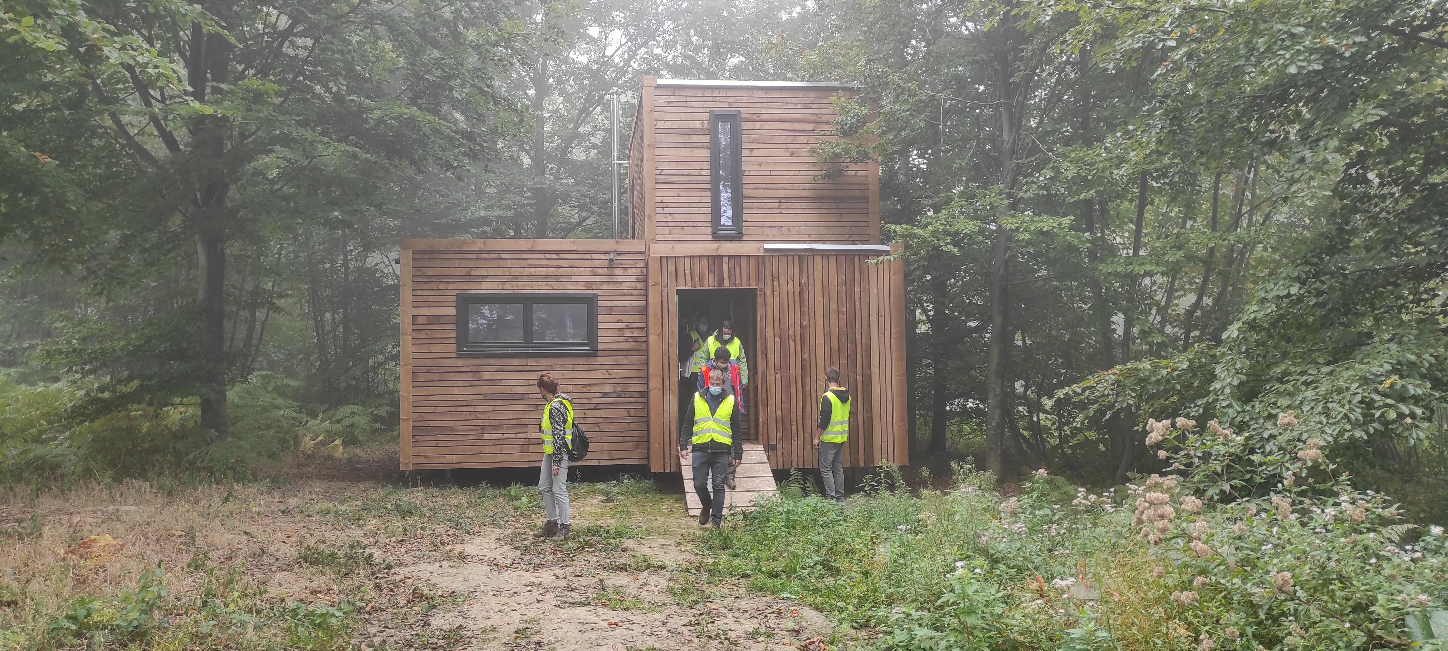 Dag van bezoeken en slotevenement ProFilWood en FormaWood