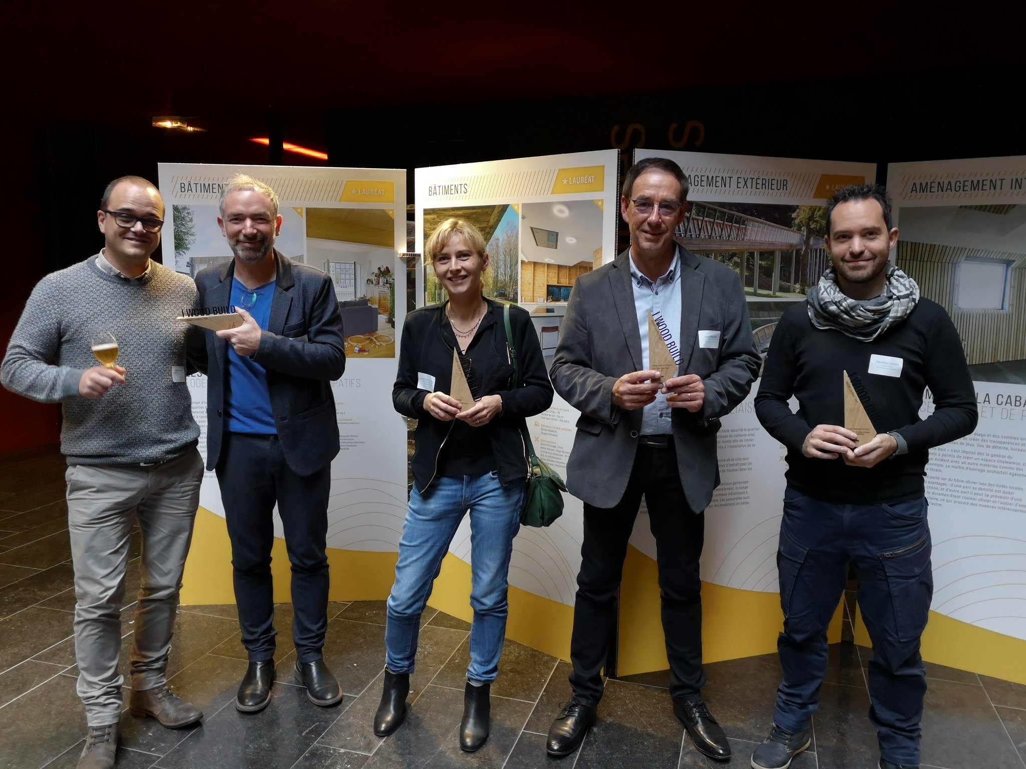 Retour sur la remise des prix « I Wood Build » le 7 novembre 2019 à Lille